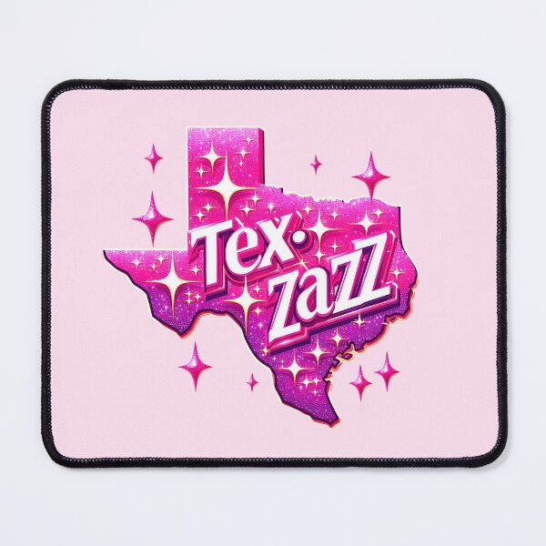 Item preview, Tex-zazz - Texas Girl, Sparkly Fun Pink Texas designed and sold by Fun-N-Cool-Tees.
