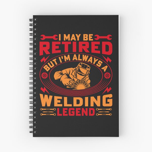 Item preview, Colorful Funny Retired Welding Legend Design designed and sold by AlienOccupation.