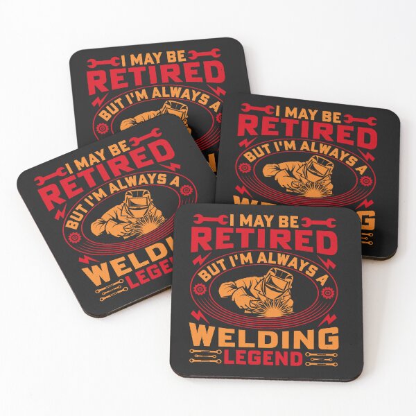 Item preview, Colorful Funny Retired Welding Legend Design designed and sold by AlienOccupation.