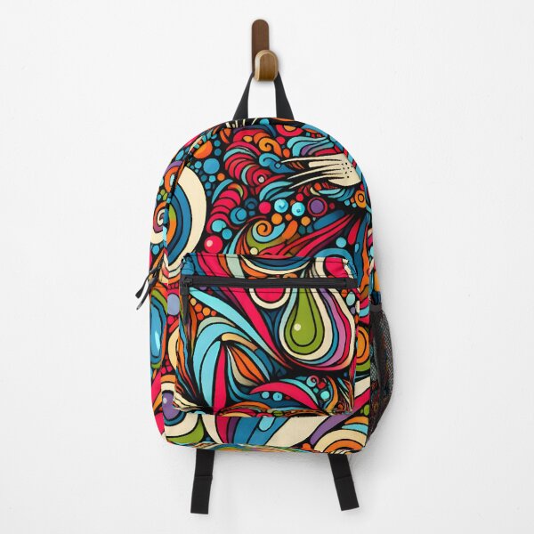 Item preview, Psychedelic cat pattern designed and sold by Travelcases.