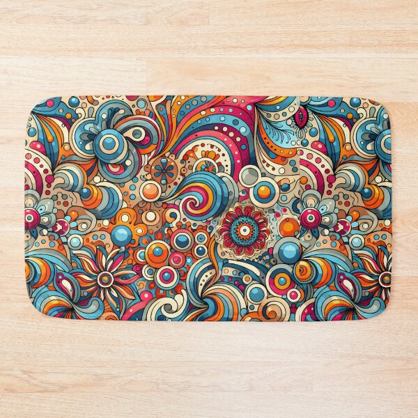 Item preview, Retro Psychedelic pattern designed and sold by Travelcases.