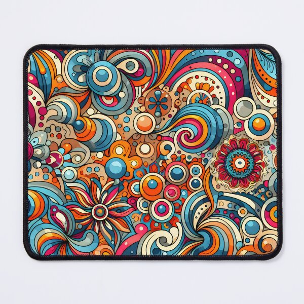 Item preview, Retro Psychedelic pattern designed and sold by Travelcases.