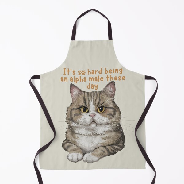 Aperçu de l'œuvre si dur d'être un mâle alpha ces jours-ci meme de chat drôle créée et vendue par digilabs.