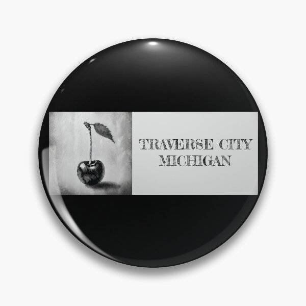 Artikelvorschau, Traverse City - Kirschskizze entworfen und verkauft von SwiftSlothMedia.