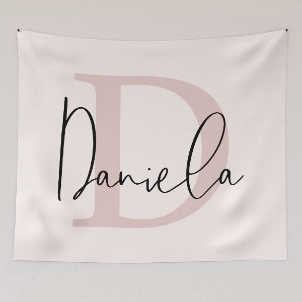 Item preview, Daniela - Custom name on black cursive font  designed and sold by To the Lua.