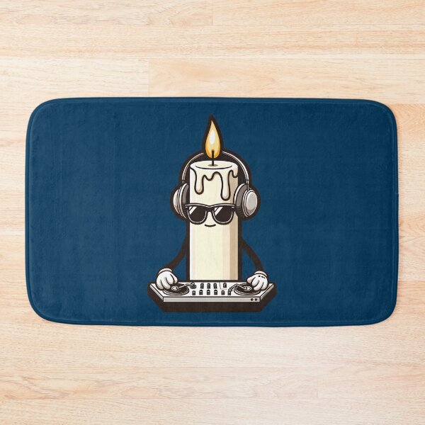 Item preview, DJ Candle Wick spinning lit Beats on turntables designed and sold by StickaTime.