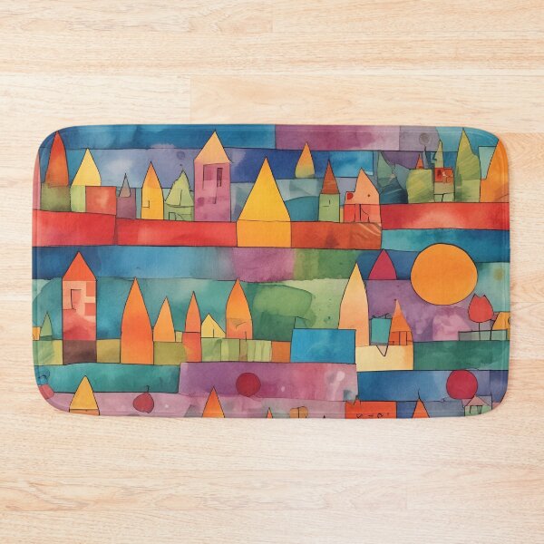 Item preview, Paul Klee Inspired Print designed and sold by PinUpPizzazz.