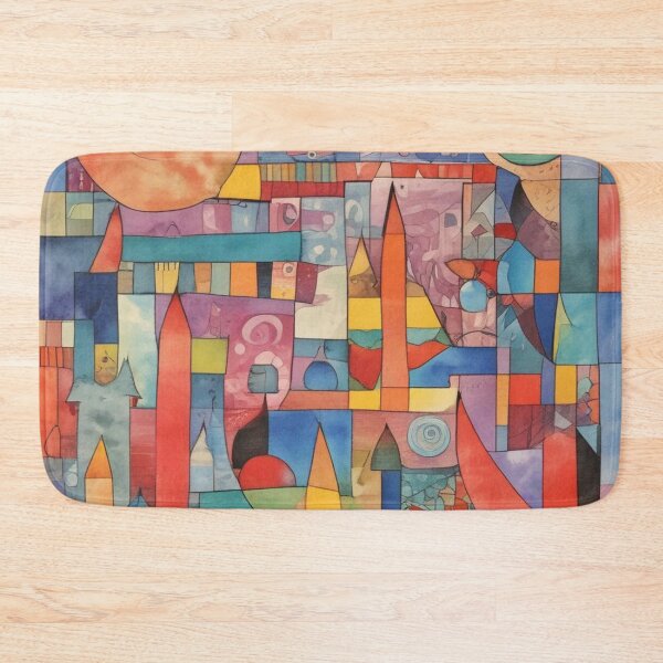 Item preview, Paul Klee Inspired Print designed and sold by PinUpPizzazz.