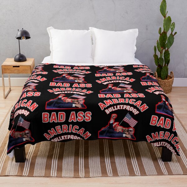 Item preview, Trump American Bad Ass designed and sold by WoodburyLake.
