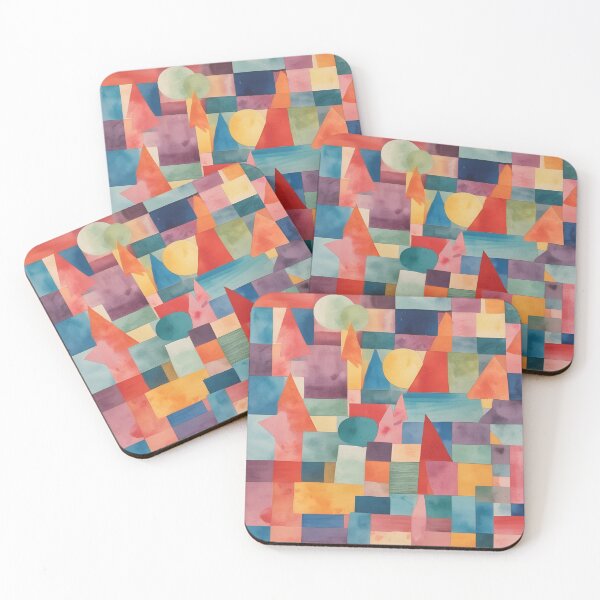 Item preview, Paul Klee Inspired Print designed and sold by PinUpPizzazz.