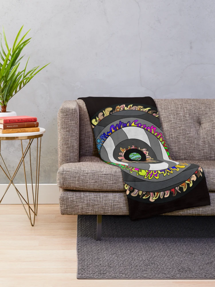 Thumbnail 2 of 6, Throw Blanket, Rift Riders BX23 designed and sold by PatternParadox.