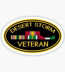 Desert Storm Veteran Sticker