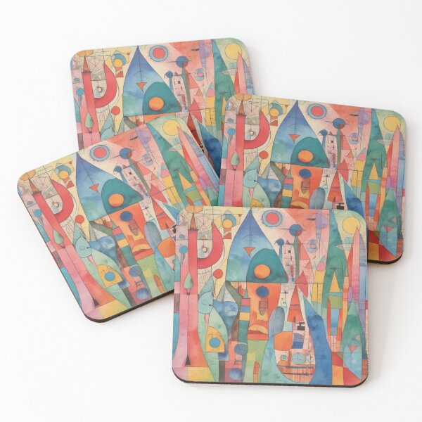 Item preview, Paul Klee Inspired Print designed and sold by PinUpPizzazz.