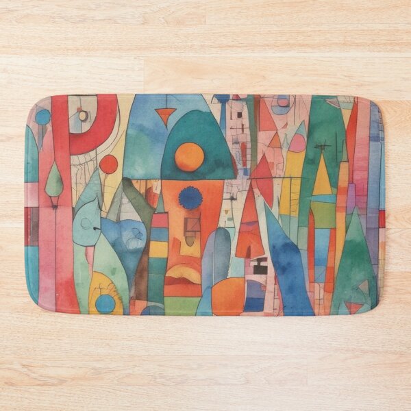 Item preview, Paul Klee Inspired Print designed and sold by PinUpPizzazz.