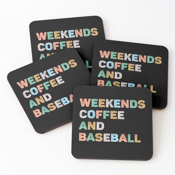 Item preview, Weekends Coffee and Baseball Colorful Baseball Mom designed and sold by RareBunny.
