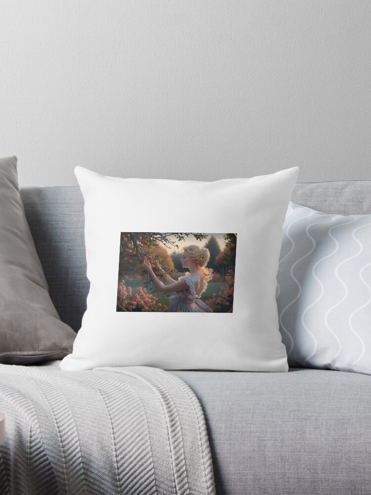 Item preview, Throw Pillow designed and sold by Takutakina.