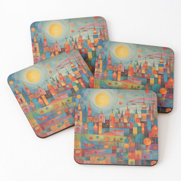 Item preview, Paul Klee Inspired Print designed and sold by PinUpPizzazz.