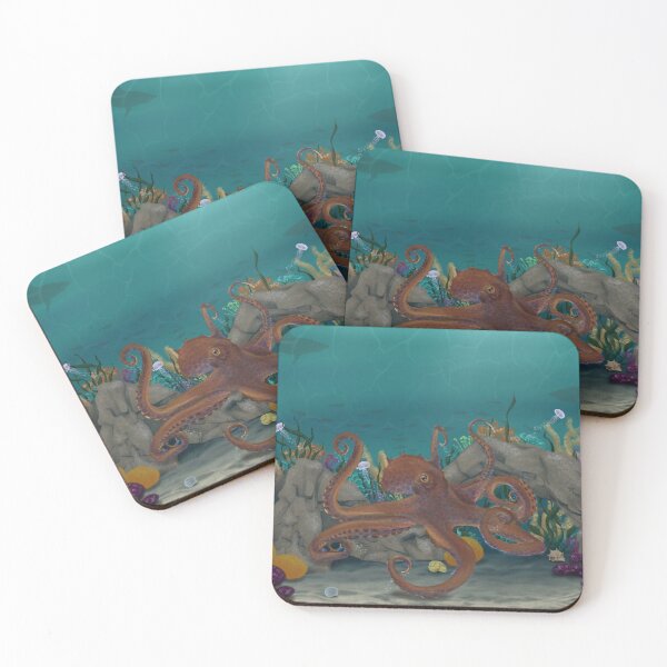 Item preview, Octopus Garden  designed and sold by JamieEdieArt.