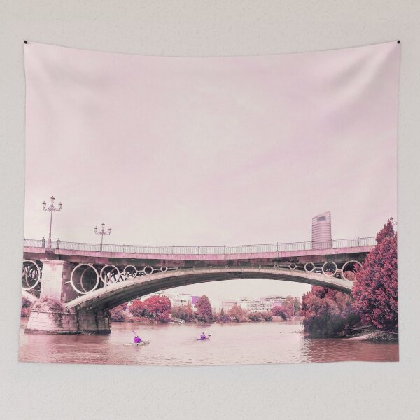 Item preview, Pink mood at Triana Bridge designed and sold by TheOtherErre.