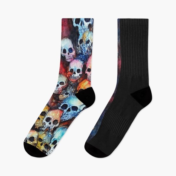 Item preview, Watercolor Skulls 1 designed and sold by Christina Gourlay.