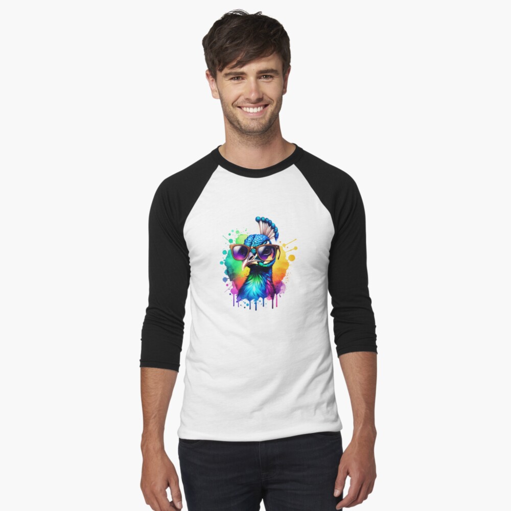 Item preview, Baseball ¾ Sleeve T-Shirt designed and sold by TheAnimalZ00.