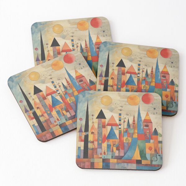 Item preview, Paul Klee Inspired Print designed and sold by PinUpPizzazz.