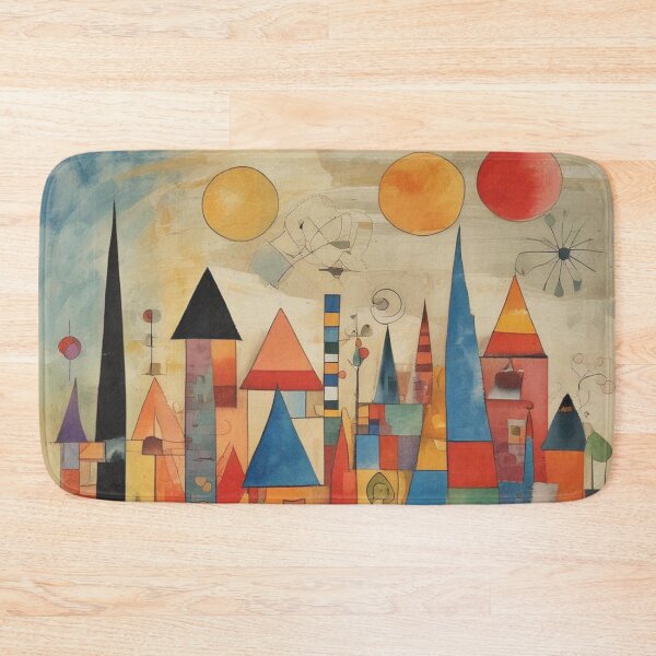 Item preview, Paul Klee Inspired Print designed and sold by PinUpPizzazz.