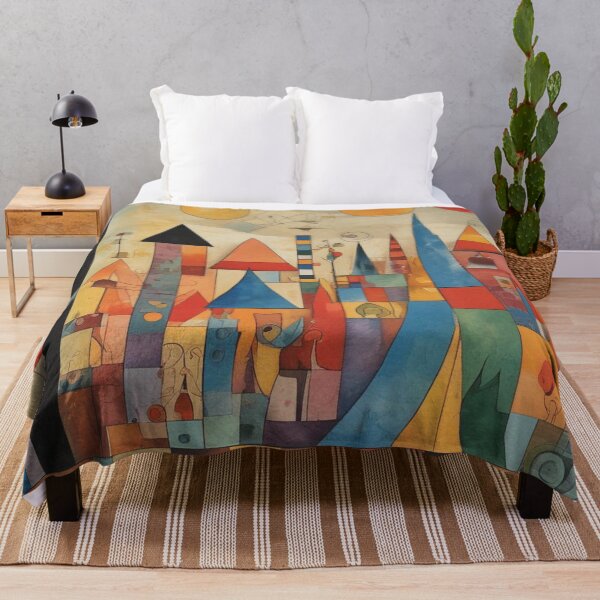 Item preview, Paul Klee Inspired Print designed and sold by PinUpPizzazz.
