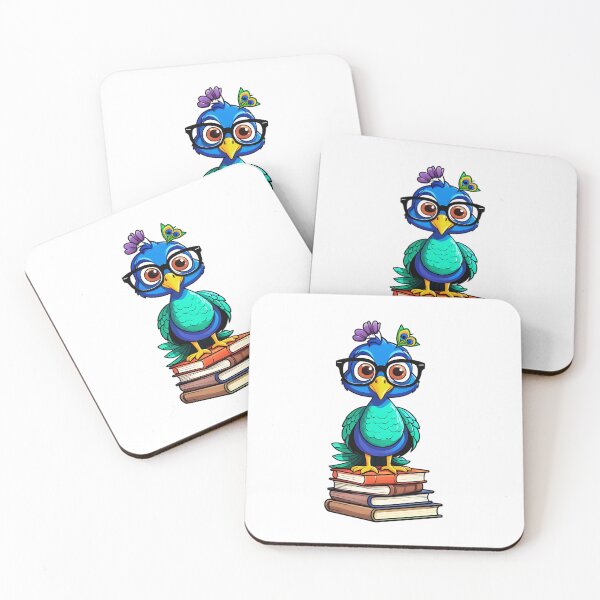 Item preview, Cute Peacock And Books designed and sold by TheAnimalZ00.