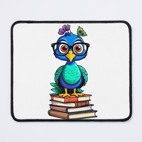 Item preview, Cute Peacock And Books designed and sold by TheAnimalZ00.