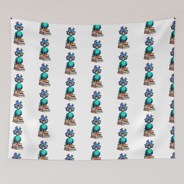 Item preview, Cute Peacock And Books designed and sold by TheAnimalZ00.