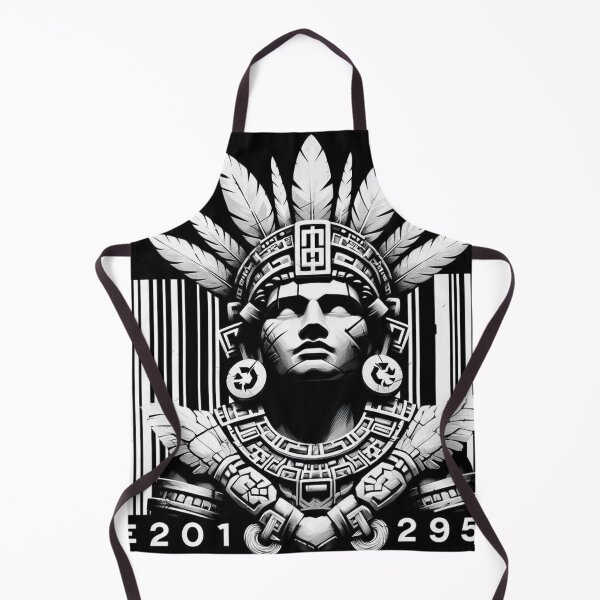 Item preview, Cyberpunk Aztec God with Graffiti designed and sold by benja-08.