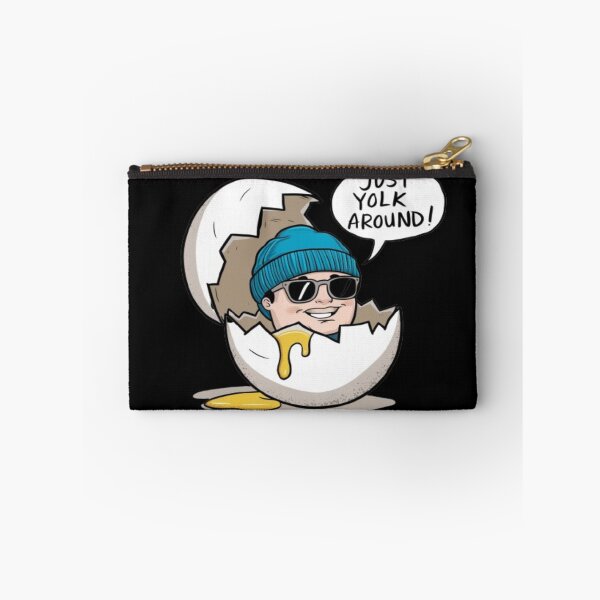 Item preview, Egg Pun "Just Yolk Around" designed and sold by Midnight Veil Designs.