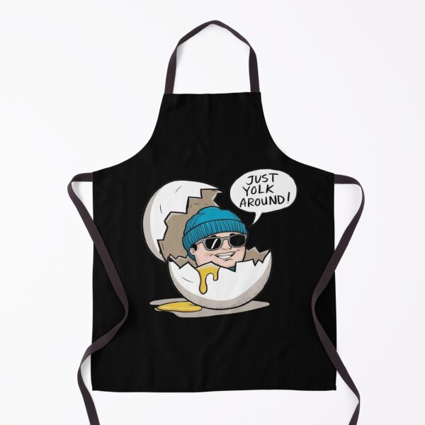 Item preview, Egg Pun "Just Yolk Around" designed and sold by Midnight Veil Designs.