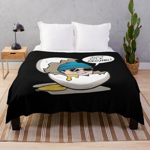 Item preview, Egg Pun "Just Yolk Around" designed and sold by Midnight Veil Designs.