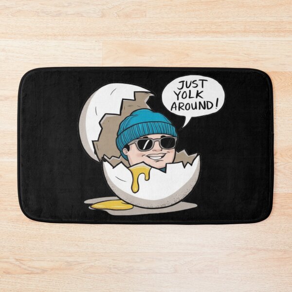 Item preview, Egg Pun "Just Yolk Around" designed and sold by Midnight Veil Designs.
