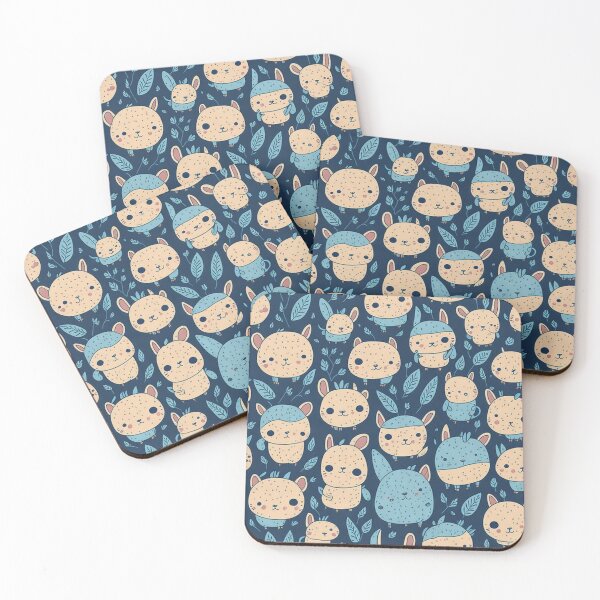 Item preview, Cuddle Critters: Adorable Animal Pattern designed and sold by Daniel Haddad.