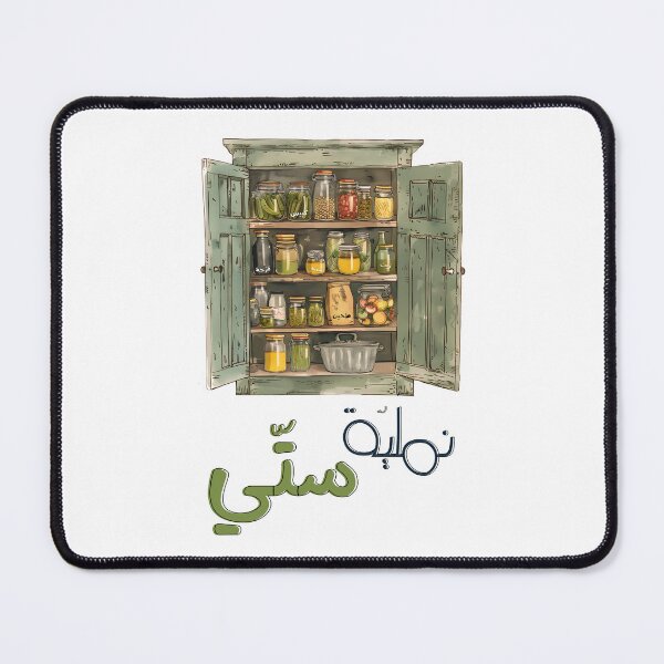 Item preview, نملية ستي طحين زيت سمنة مخلل Kitchen Pantry Nostalgia: Grandma Culinary Memories and a Taste of Arabia designed and sold by FUNqoosh.