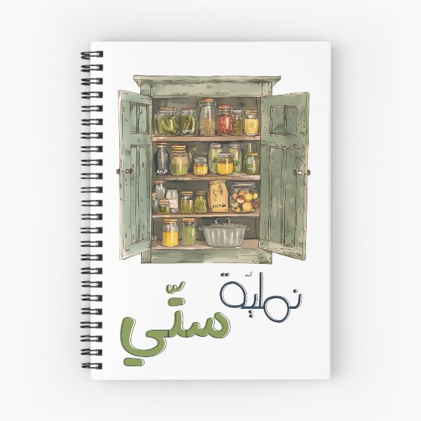 Item preview, نملية ستي طحين زيت سمنة مخلل Kitchen Pantry Nostalgia: Grandma Culinary Memories and a Taste of Arabia designed and sold by FUNqoosh.