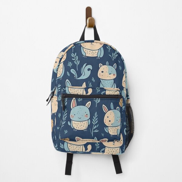 Item preview, Kawaii Woodland Friends: Cute Animal Pattern designed and sold by Daniel Haddad.