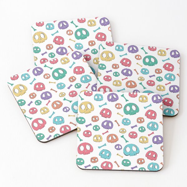 Item preview, Rainbow Skulls and Bones designed and sold by JBeasleyDesigns.