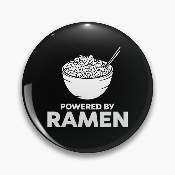 Item preview, Powered By Ramen - Japanese Noodle Lovers,  designed and sold by viunziameriza.