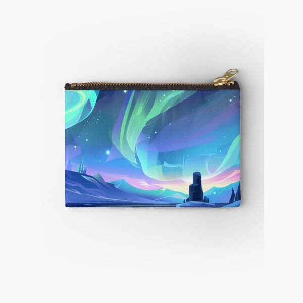 Item preview, Aurora Borealis - Northern Lights in abstract glass work designed and sold by liana campbell.