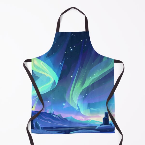 Item preview, Aurora Borealis - Northern Lights in abstract glass work designed and sold by liana campbell.