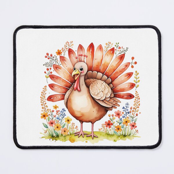Item preview, Turkey And Flowers designed and sold by TheAnimalZ00.
