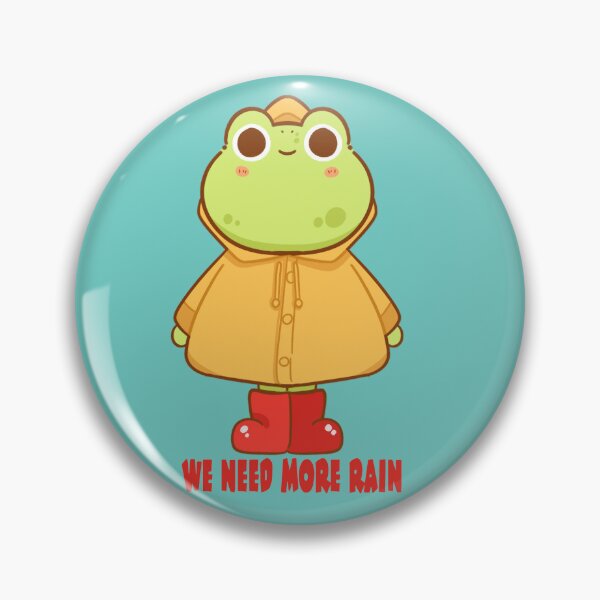 Item preview, We need more rain frog waring rain coat  designed and sold by Kawabijutsu21.