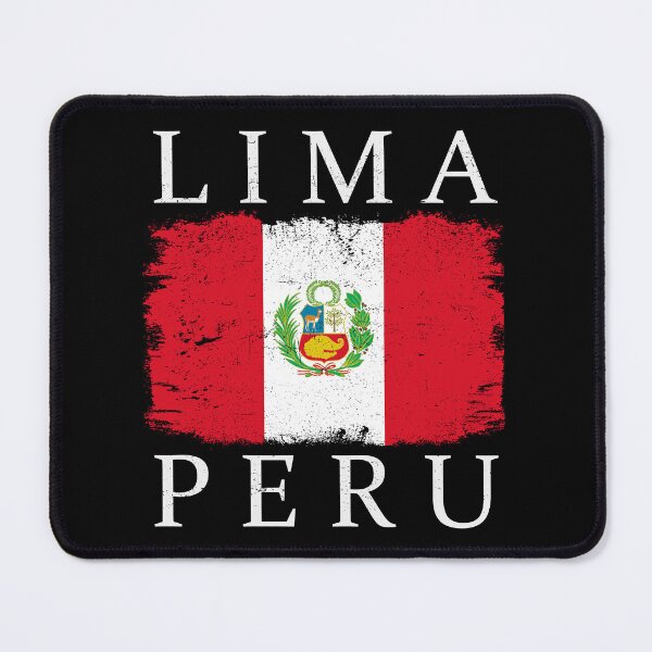 Item preview, Lima Peru Flag Peru Tourist Capital Peru Lima Tourist designed and sold by farhanhafeez.