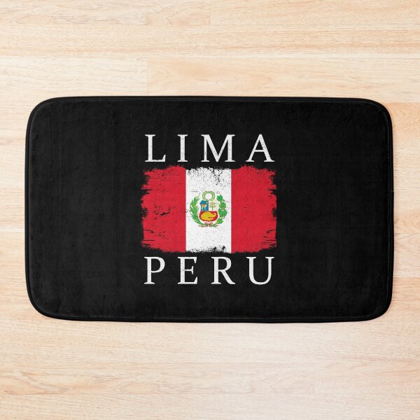 Artikelvorschau, Lima Peru Flag Peru Tourist Capital Peru Lima Tourist entworfen und verkauft von farhanhafeez.