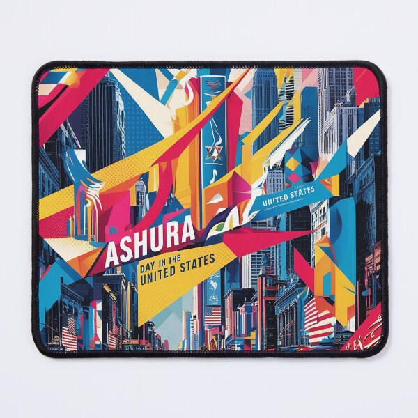 Item preview, Ashura in the Metropolis: A Fusion of Tradition and Modernity designed and sold by waleedmuastafa.