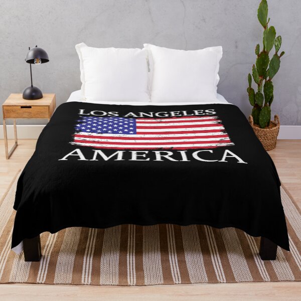 Aperçu de l'œuvre Los Angeles America Flag America Tourist Los Angeles Visitor créée et vendue par farhanhafeez.